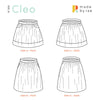 Cleo Skirt - PRINTED PATTERN