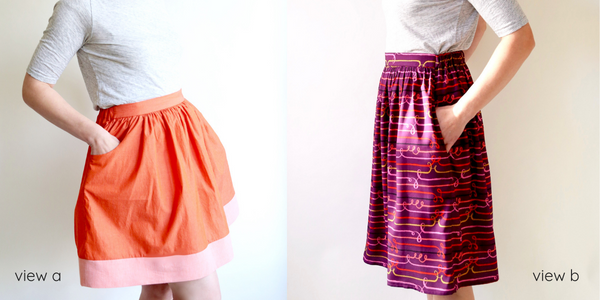 Cleo Skirt - PRINTED PATTERN