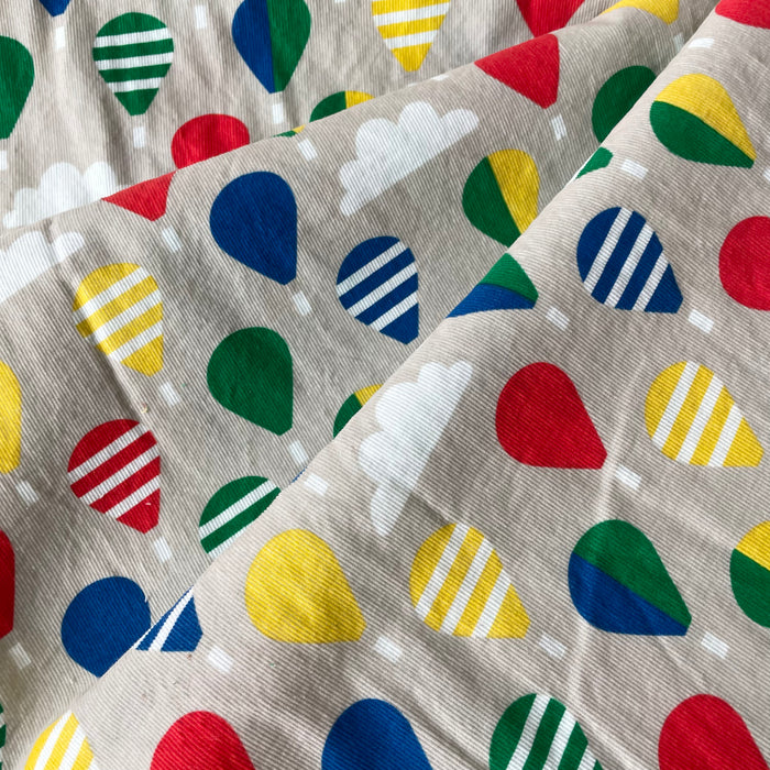 Small World Organic Corduroy and Laminates - sold by the 1/2 yard