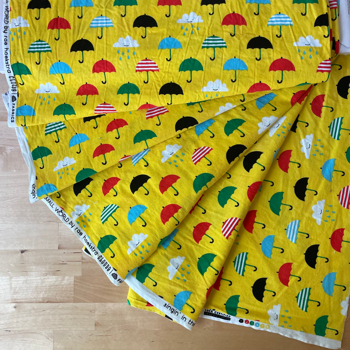 Small World Organic Corduroy and Laminates - sold by the 1/2 yard