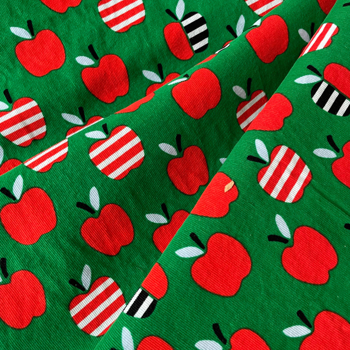 Small World Organic Corduroy and Laminates - sold by the 1/2 yard