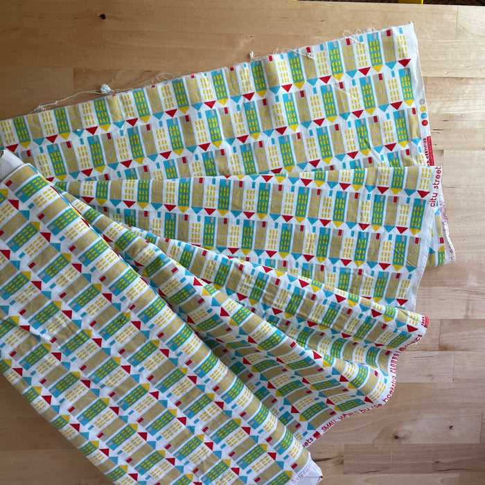 Small World Organic Corduroy and Laminates - sold by the 1/2 yard