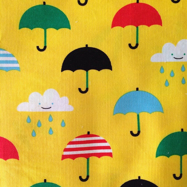 Small World Organic Corduroy and Laminates - sold by the 1/2 yard