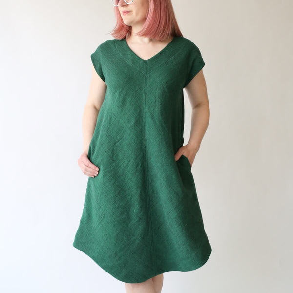 Emerald Dress Sewing Pattern PDF