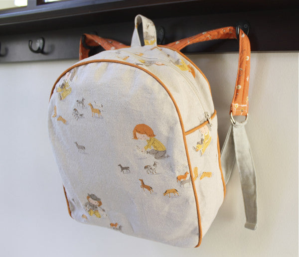 Toddler Backpack Sewing Pattern PDF