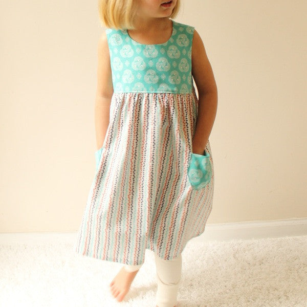 Geranium Dress Sewing Pattern PDF