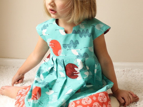 Geranium Dress Sewing Pattern PDF