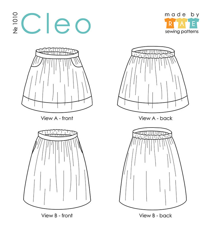 Cleo Sewing Pattern - Digital