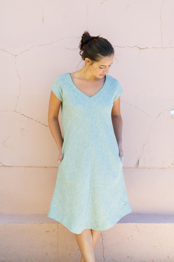 Emerald Dress Sewing Pattern - Digital