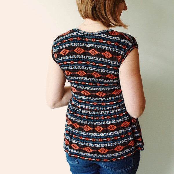 Isla sewing pattern for knits