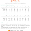 Jade Tee PDF / size chart