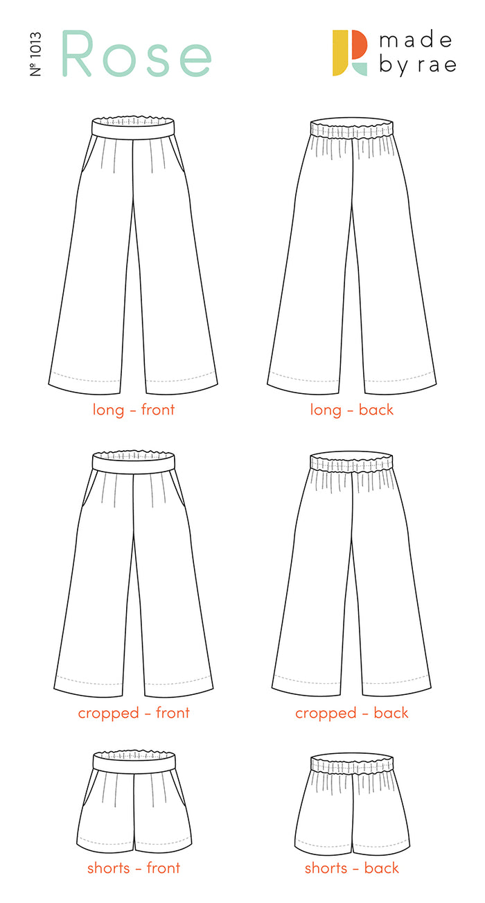 Rose Sewing Pattern - Digital