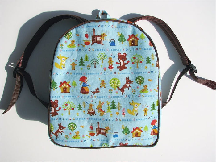 Toddler Backpack Sewing Pattern PDF