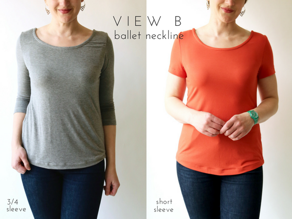 Jade Tee PDF / made by rae sewing patterns