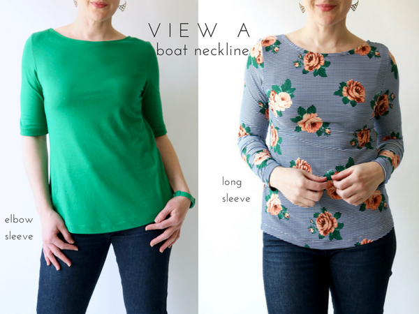 Jade Tee PDF / made by rae sewing patterns