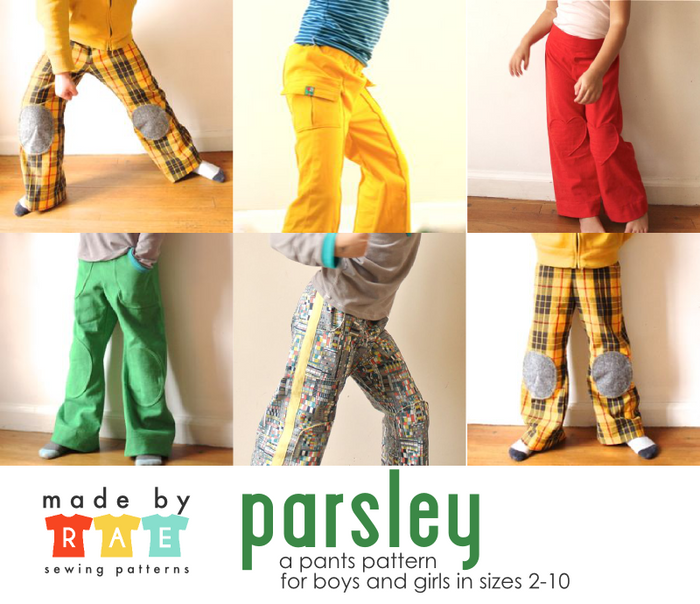 Parsley Pants Sewing Pattern / made by rae