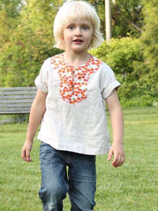 Kid's Twist It Up Top Pattern  Sewing patterns for kids, Sewing