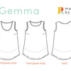 Gemma Sewing Pattern - Digital