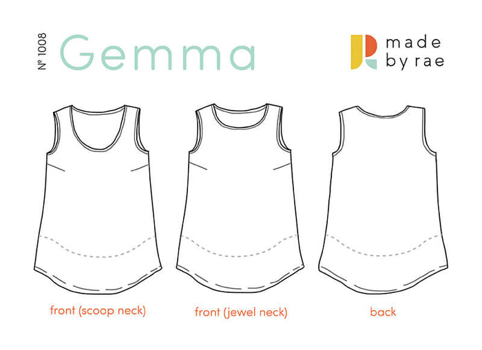 Gemma Sewing Pattern - Digital