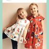 Geranium Dress (ALL SIZES) - PRINTED PATTERN (NEW!)