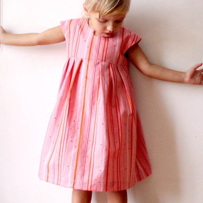 Geranium Dress (ALL SIZES) - PRINTED PATTERN (NEW!)