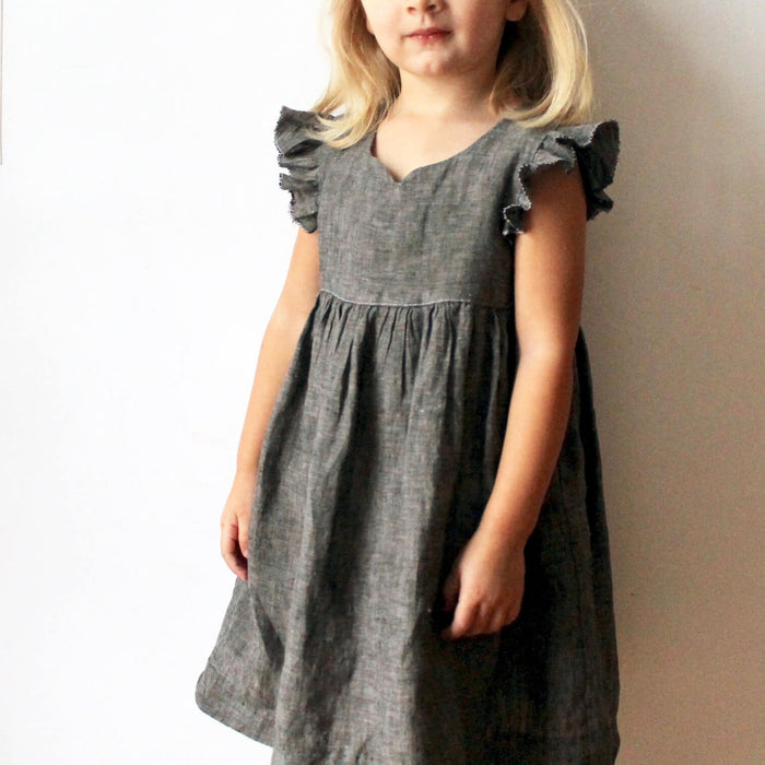 Geranium Dress (ALL SIZES) - PRINTED PATTERN (NEW!)