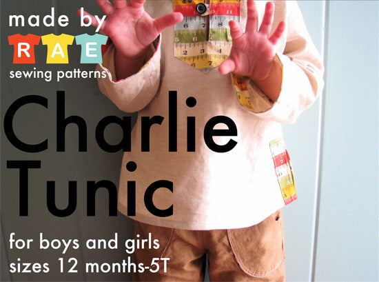 Charlie Tunic Sewing Pattern PDF
