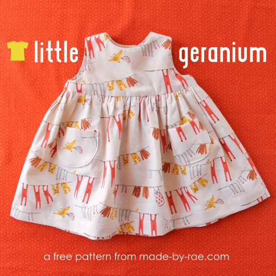 Little Geranium Dress